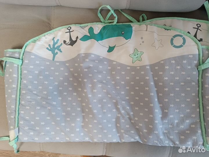 Бортики в детскую кроватку