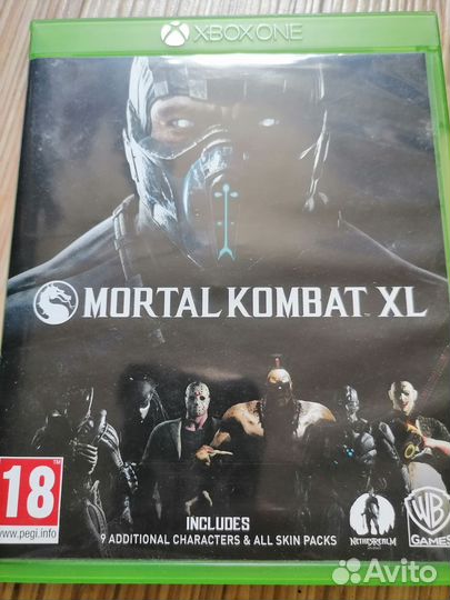 Игра для приставки xbox one Mortal kombat xl