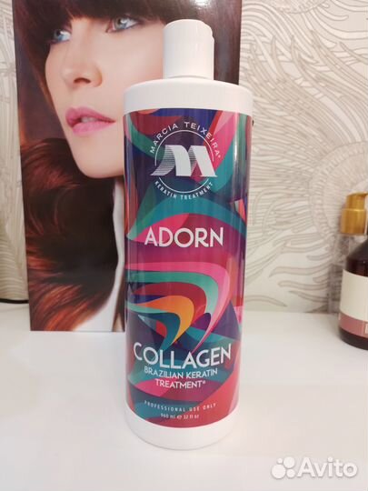 Коллагенирование волос adorn