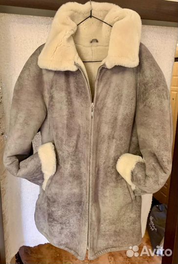 Дубленка женская зимняя искусственный мех