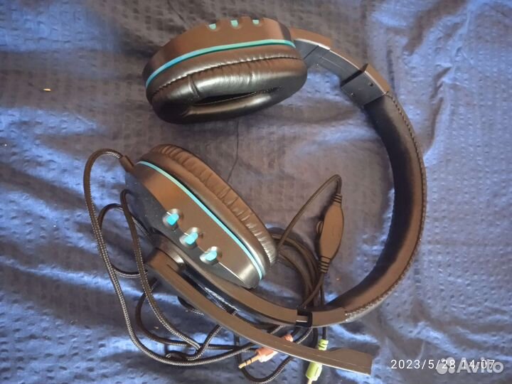 Игровые наушники с микрофоном