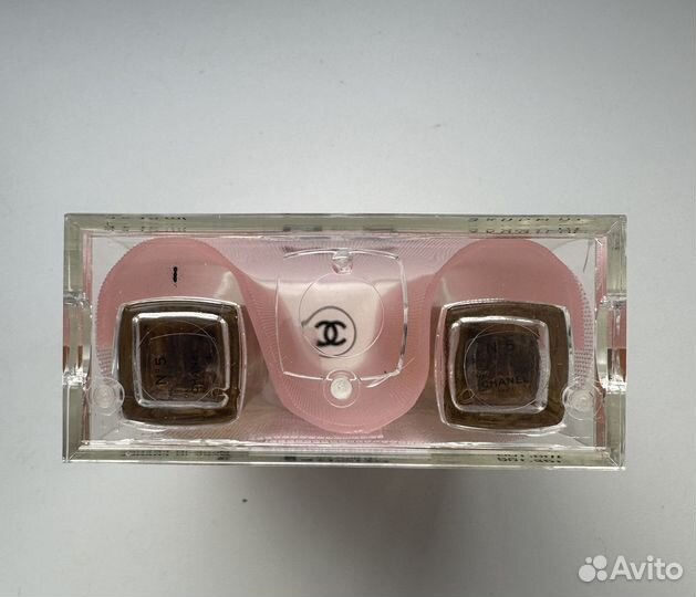Chanel но 5 eau de toilette 15 мл набор 2 шт