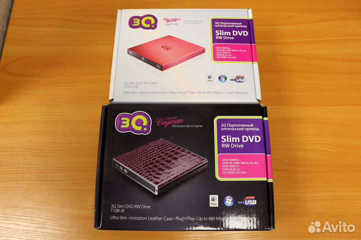 Внешний USB бокс для оптического DVD-привода