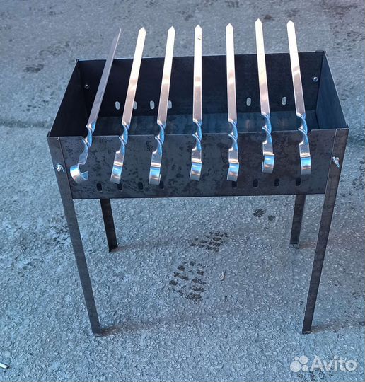 Мангал разборный горячекатаный