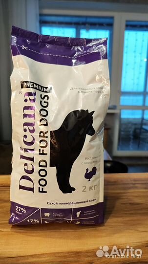 Сухой корм для собак