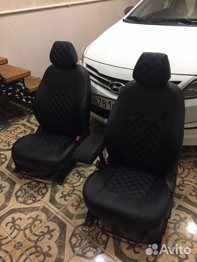 Чехлы Экокожа ромб (ромбик)