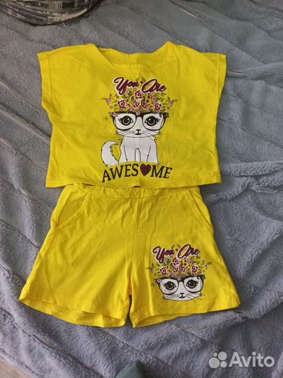 Детские вещи для девочки 98 104