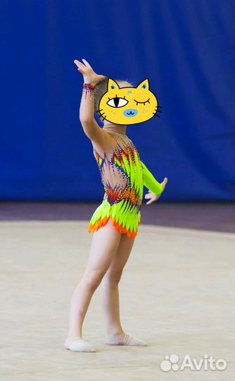 Купальник гимнастический для художественной гимнас