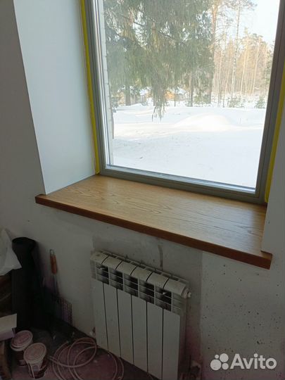 Подоконник из шпонированного мдф