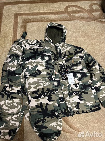 Зимний костюм мужской для охоты и рыбалки