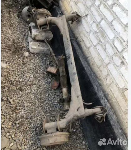 Задняя балка ваз