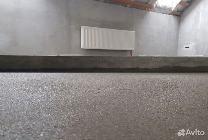 Полусухая стяжка пола под ключ