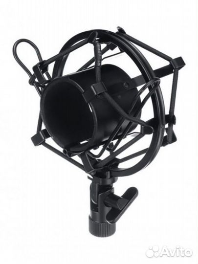 Держатель микрофона паук металлический противоудар