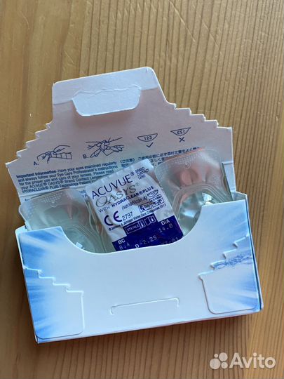 Линзы acuvue oasys