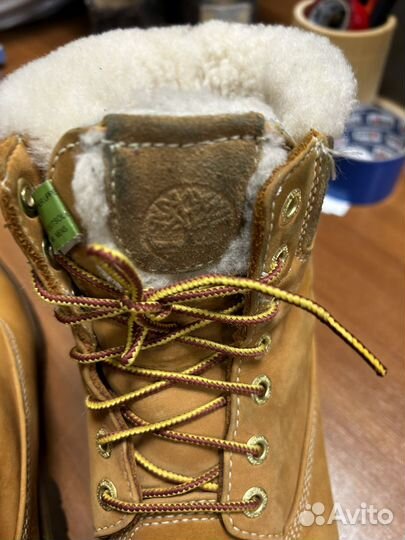 Ботинки зимние timberland 38