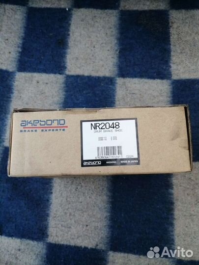 Тормозные колодки задние на nissan