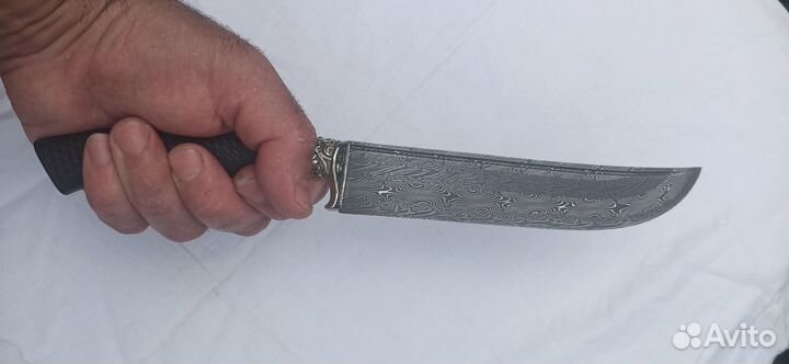 Нож пчак. Мозаичный дамаск