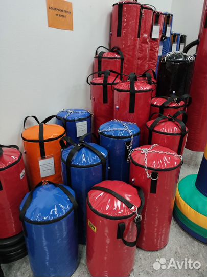 Боксерские мешки, груши