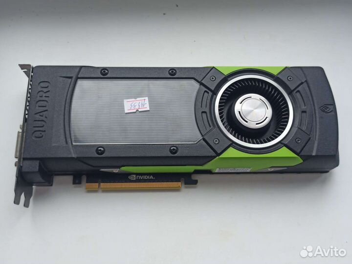 Видеокарта Nvidia Quadro M6000 12 Gb на запчасти