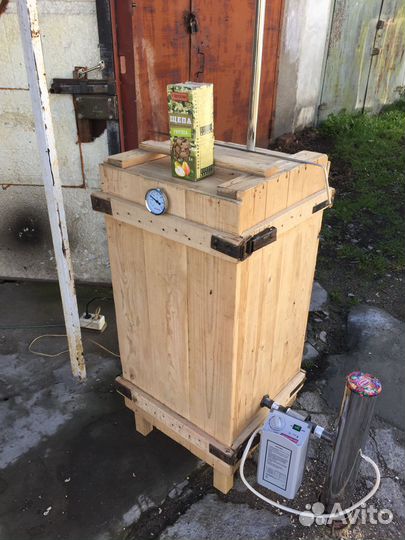 Коптилка горячего копчения