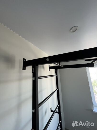 Шведская стенка с турником и брусьями