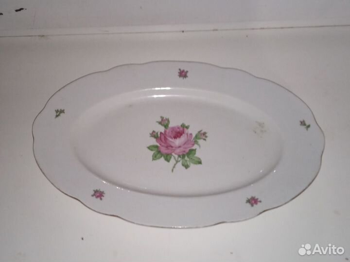 Блюдо большое фарфор германия