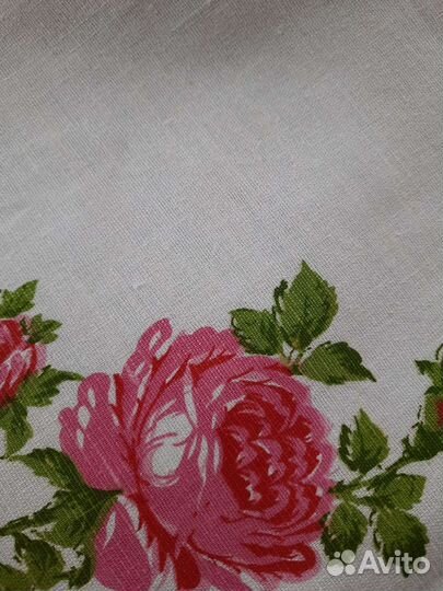 Скатерть лен СССР новая