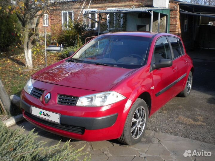 Renault Megane 1.6 МТ, 2003, 280 000 км