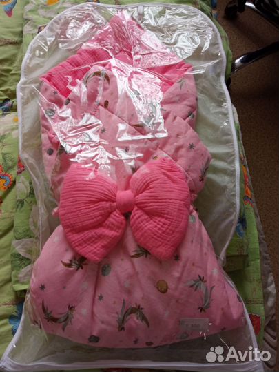 Конверт одеяло на выписку