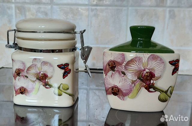 Банка керамическая для хранения продуктов