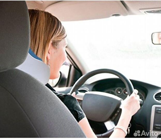 Массажная подушка от боли в шее