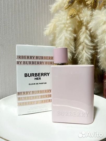 Burberry her elixir de parfum, 50, 100 ml Женский