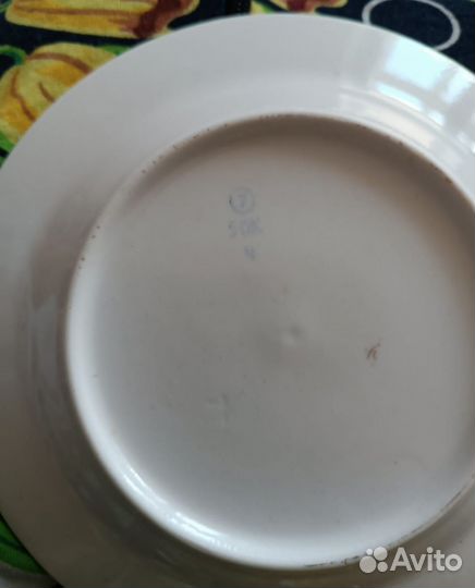 Тарелки дулево СССР