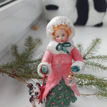 Ватная игрушка