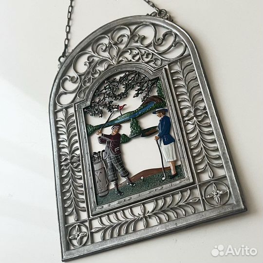 Панно настенное, олово, Германия