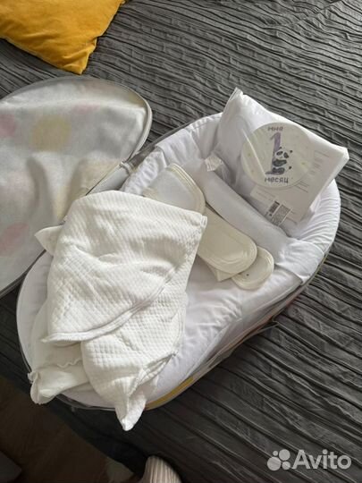 Кокон для новорожденных зевушка