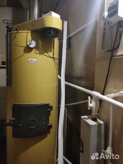 Твёрдотопливный котёл Stropuva S20 bio