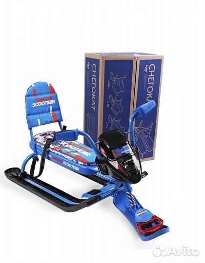 Снегокат Ника спорт Гонщик