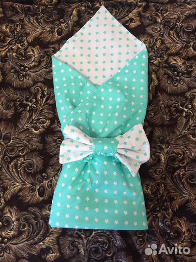 Конверт одеяло на выписку летний