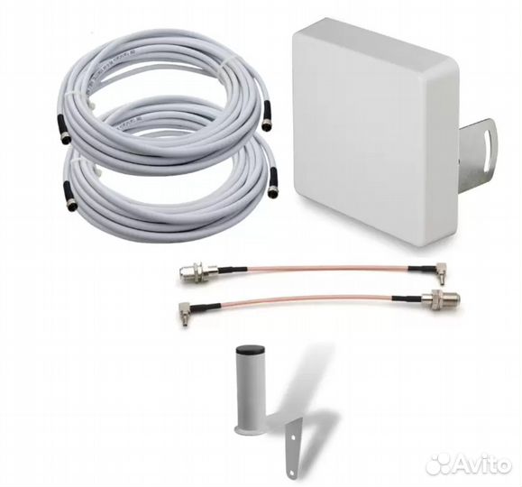 4G модем Huawei + антенна kroks