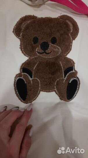 Худи с мишкой 134/146 см