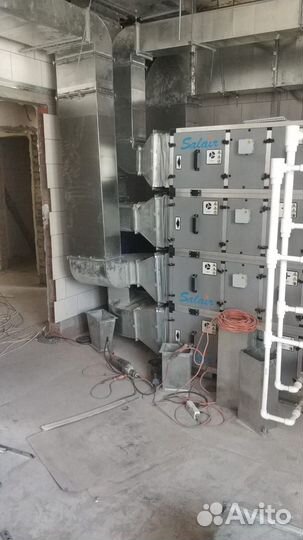 Монтаж система вентиляции