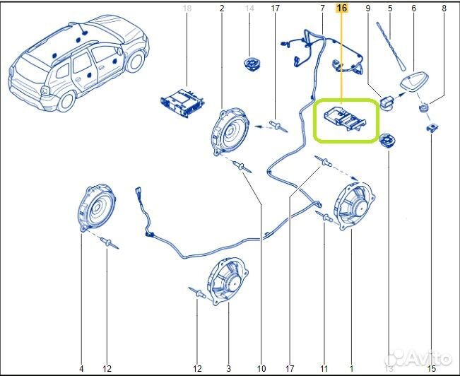 Кронштейн Renault Duster K9KR858D165990 2021