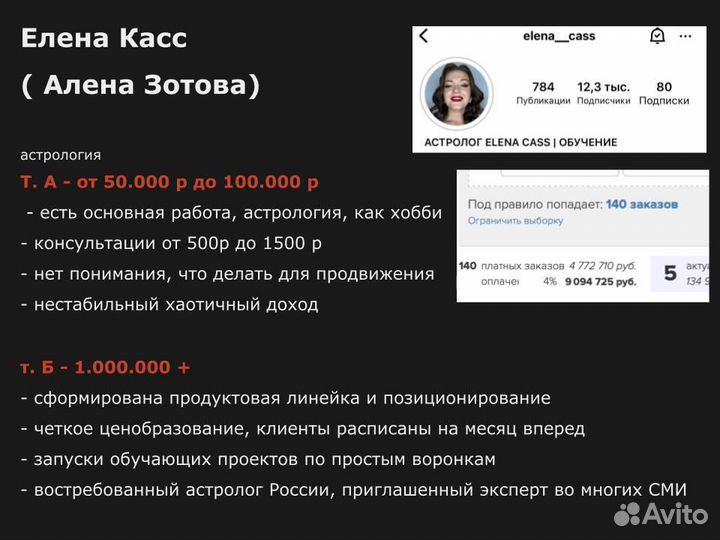 Продюсер экспертов, маркетолог, наставник