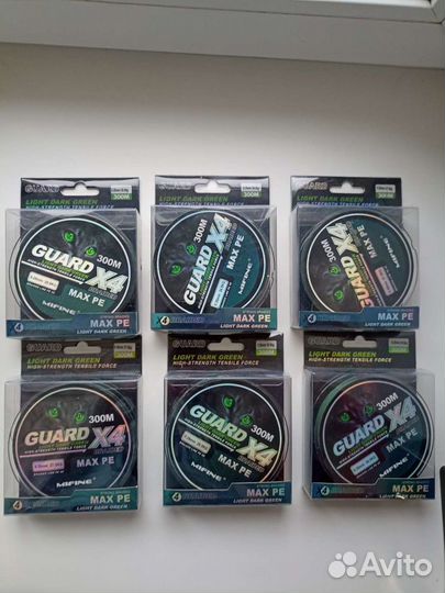 Плетёный шнур mifine guard 300m