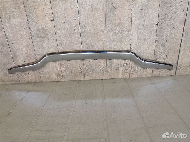 Хром юбки бампера Mercedes W166 X166 Мерседес в166 х166
