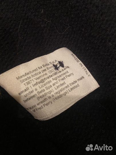 Продам свитер, джемпер Fred Perry оригинал Италия