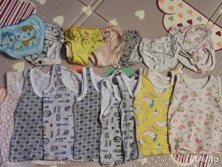 Детские вещи пакетом на девочку 62-68
