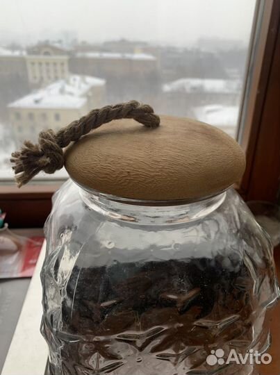 Zara Home.Ваза/ Банка/ Емкость. Стекло