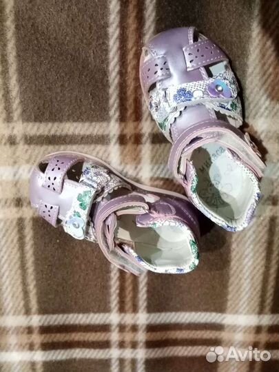 Босоножки для девочки 22 размер
